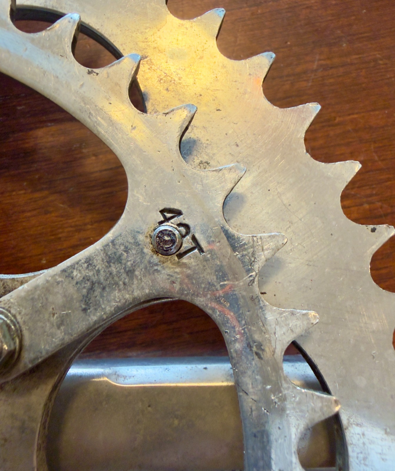 Vintage Specialties TA Crankset “Lambert of England” 170mm Arms 52/42
