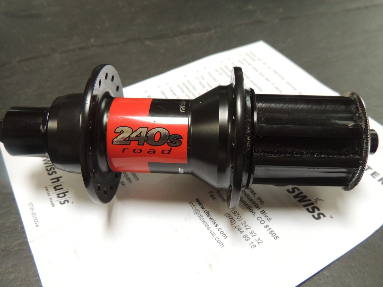 NEW Dt Swiss 240S Rear Hub 32 Hole 11 Speed Campagnolo Freehub 130MM