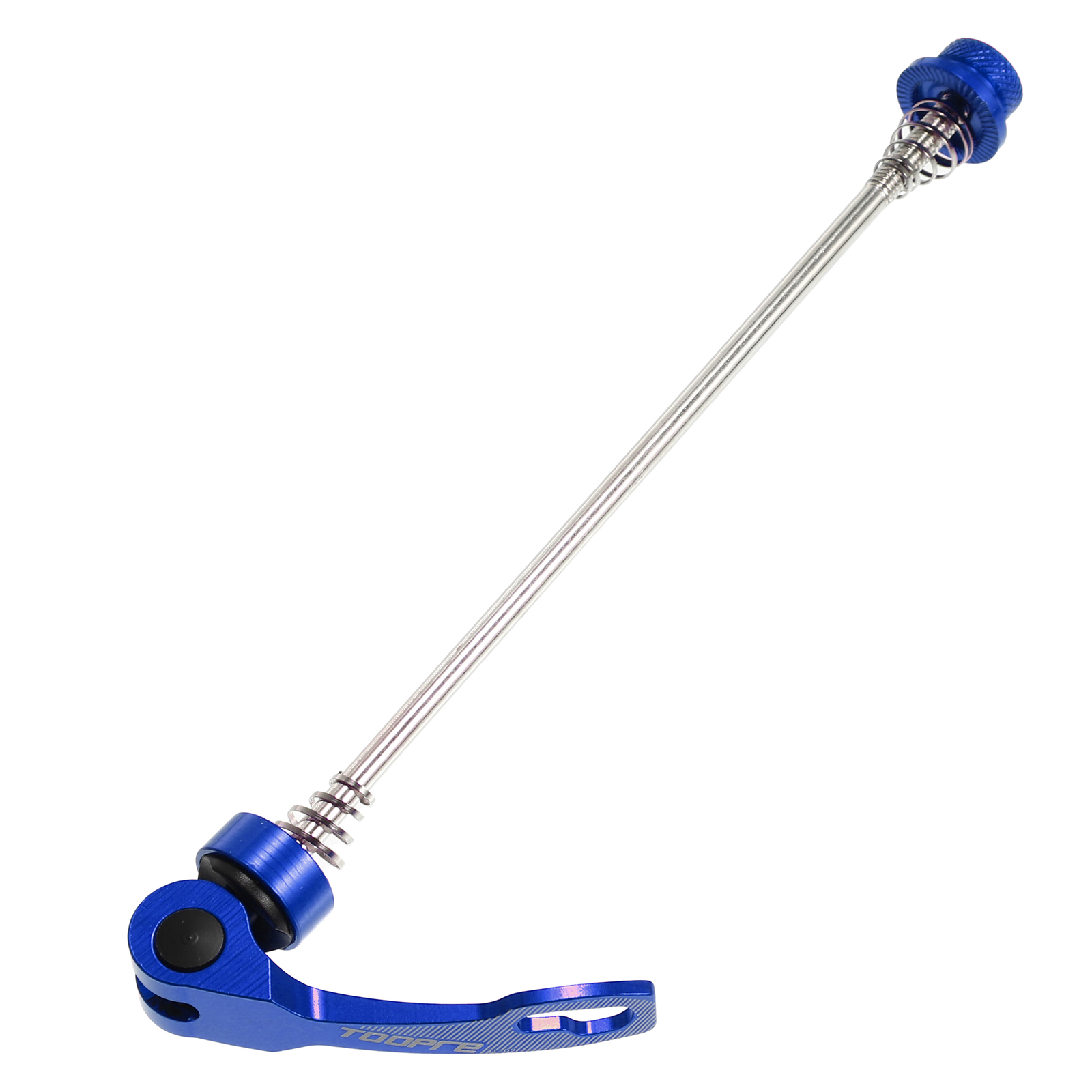 1 Pair Front Rear Bicycle Quick Release Axles Skewers Wheel Hub Blue for MTB