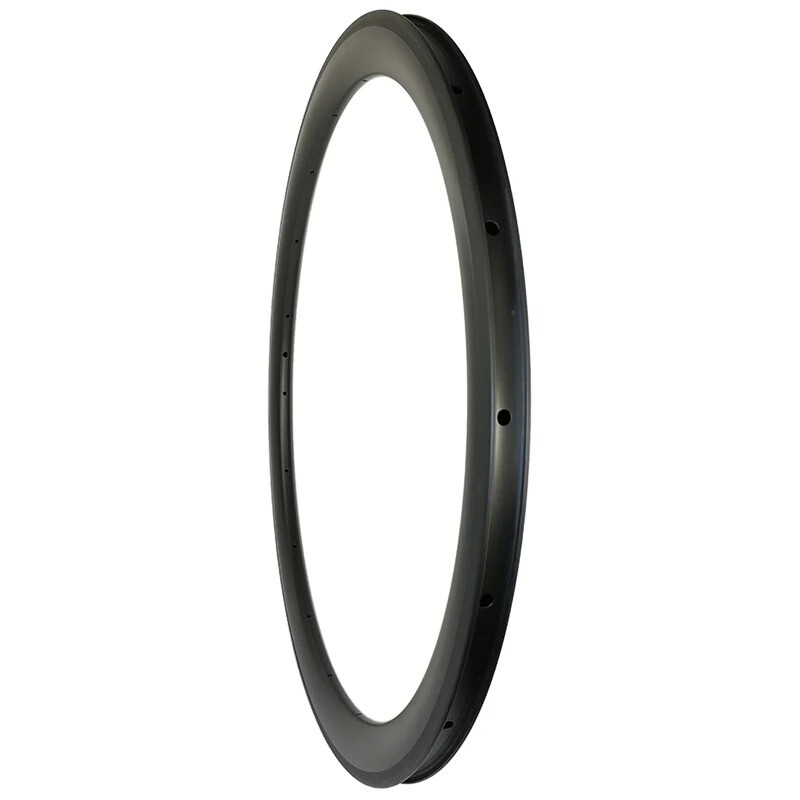 700C Road Bike Carbon Fiber Rims Tubeless UD 3K 12K Matte Glossy Finish 28 32H
