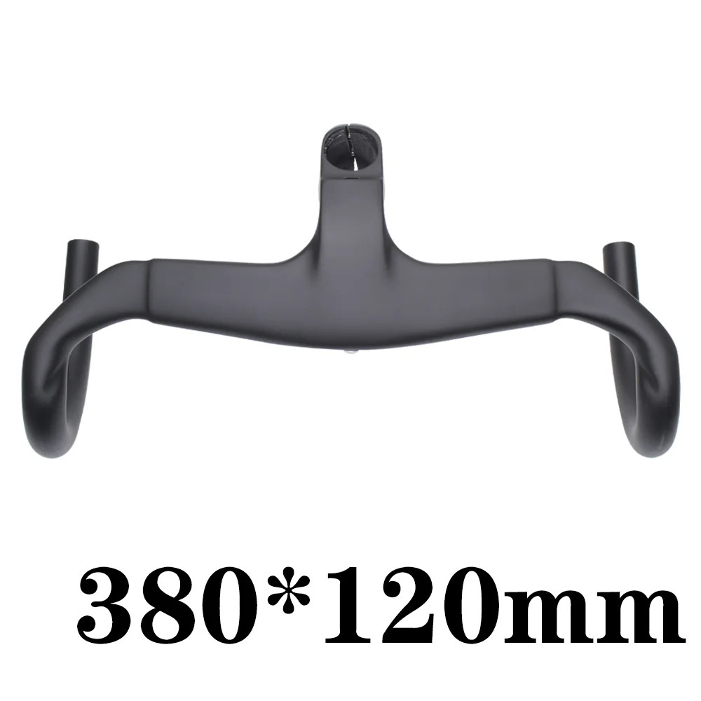 Carbon Road Bicycle Racing Integrated Handlebar 28 6mm Lightweight Bent Bar
