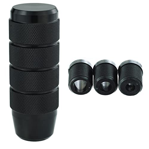 Cool Shift Knob 9 CM Aluminum Car Gear Stick Shifter Lever Handle Knobs Black