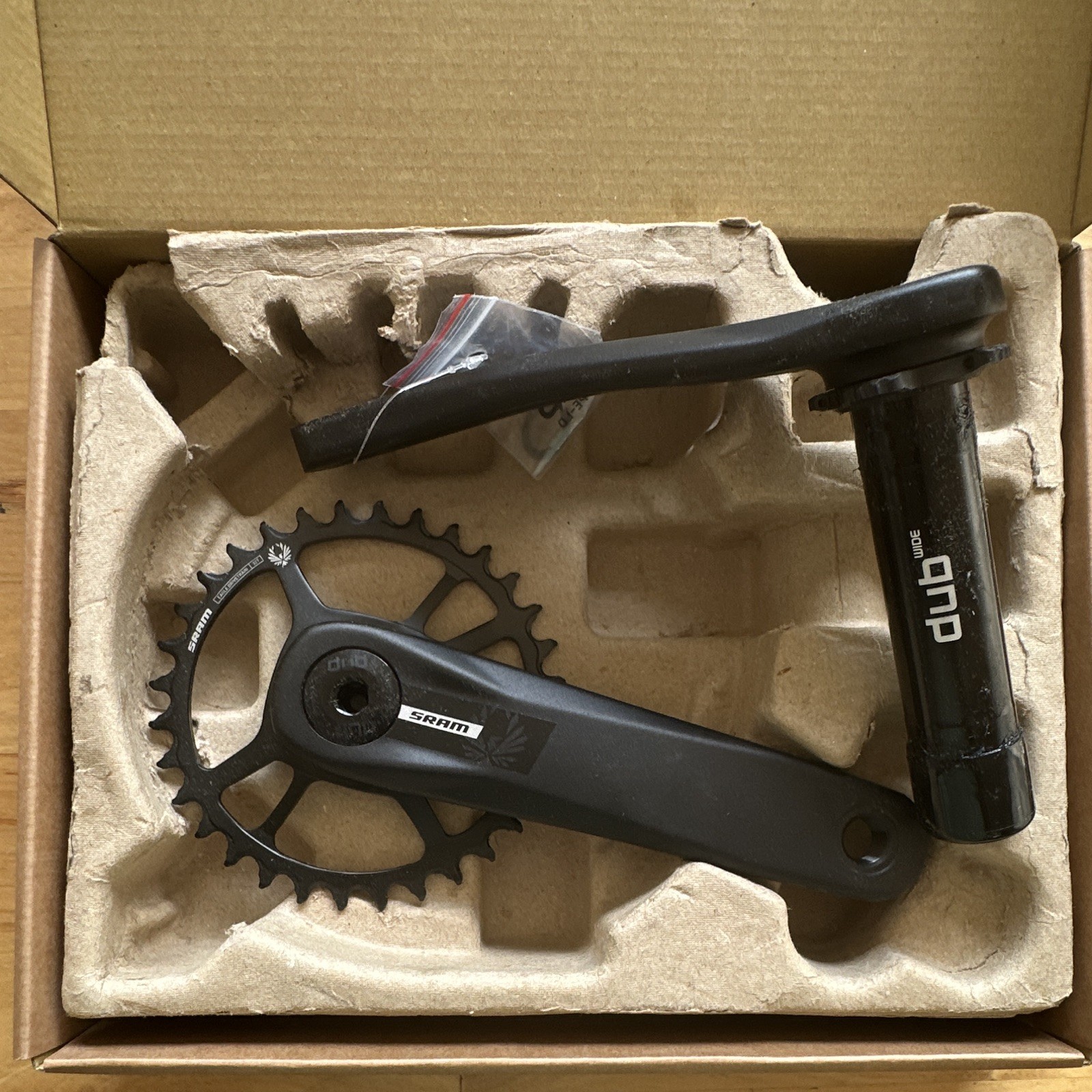 SRAM S200 Eagle Crankset – 160mm, 32t Steel Chainring, Aluminum Crankarms, DUB W