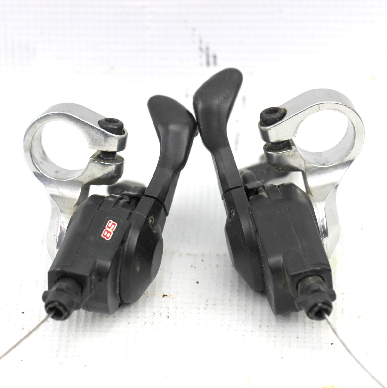 SHIMANO DEORE MTB SHIFTERS Left/Right Vintage 275g 3×9 SL-MC38 Bike Bicycle