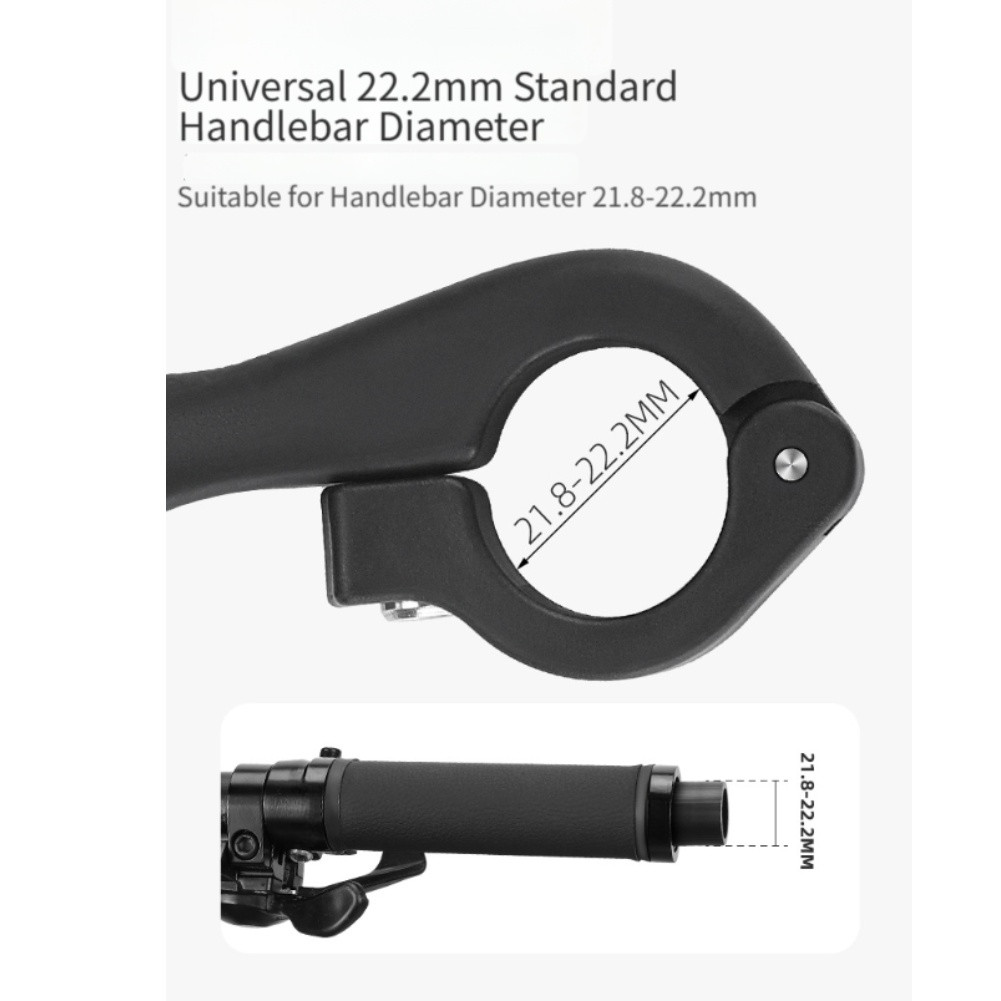 Ergonomic Extended Grips for Mountain Bikes Reduce Arm Fatigue on Long Rides