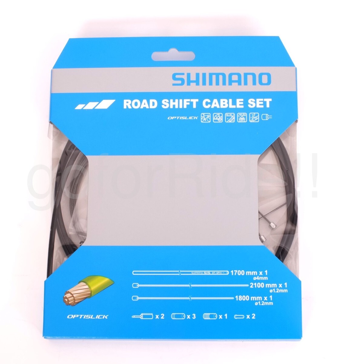 Shimano 105 5800/Tiagra 4700 Road OPTISLICK Coated Shift Cable Housing Set