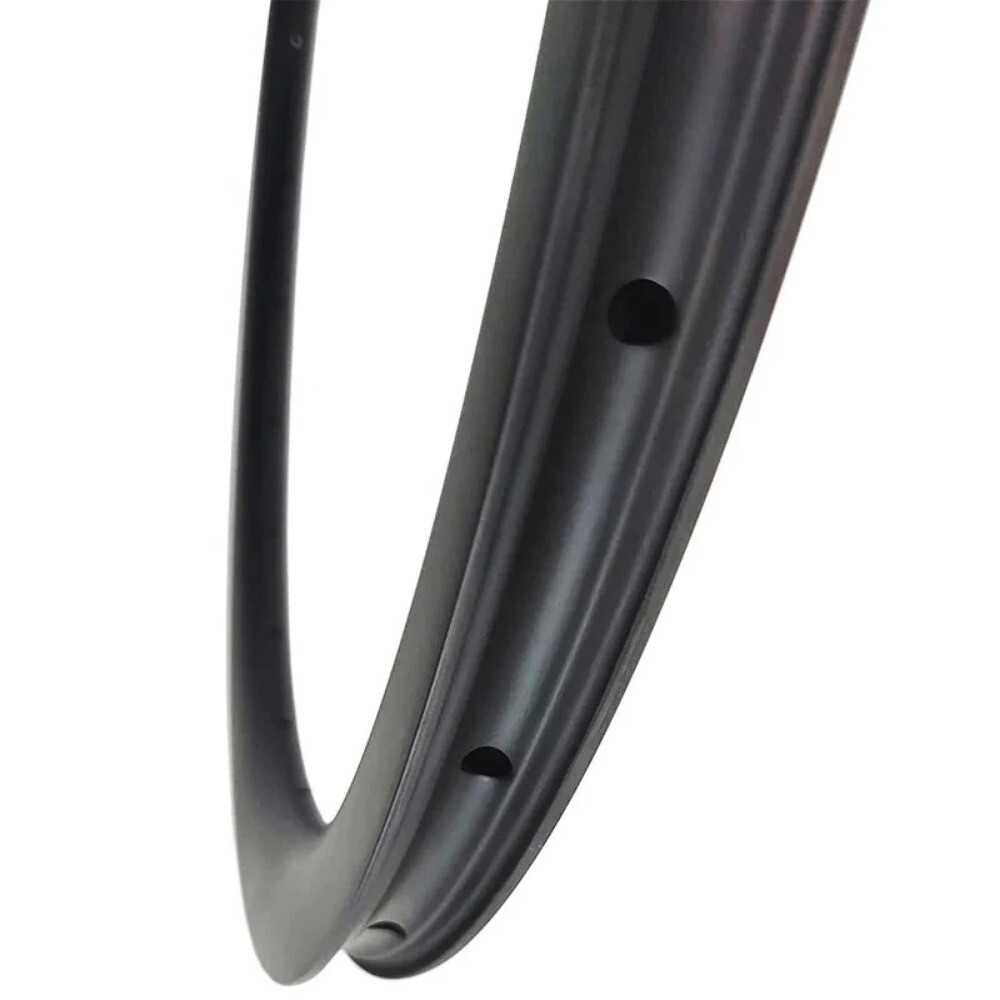 1 Pcs Road Bike Carbon Rim 700c 36 30mm Wide 30-50mm Depth Tubeless Clincher