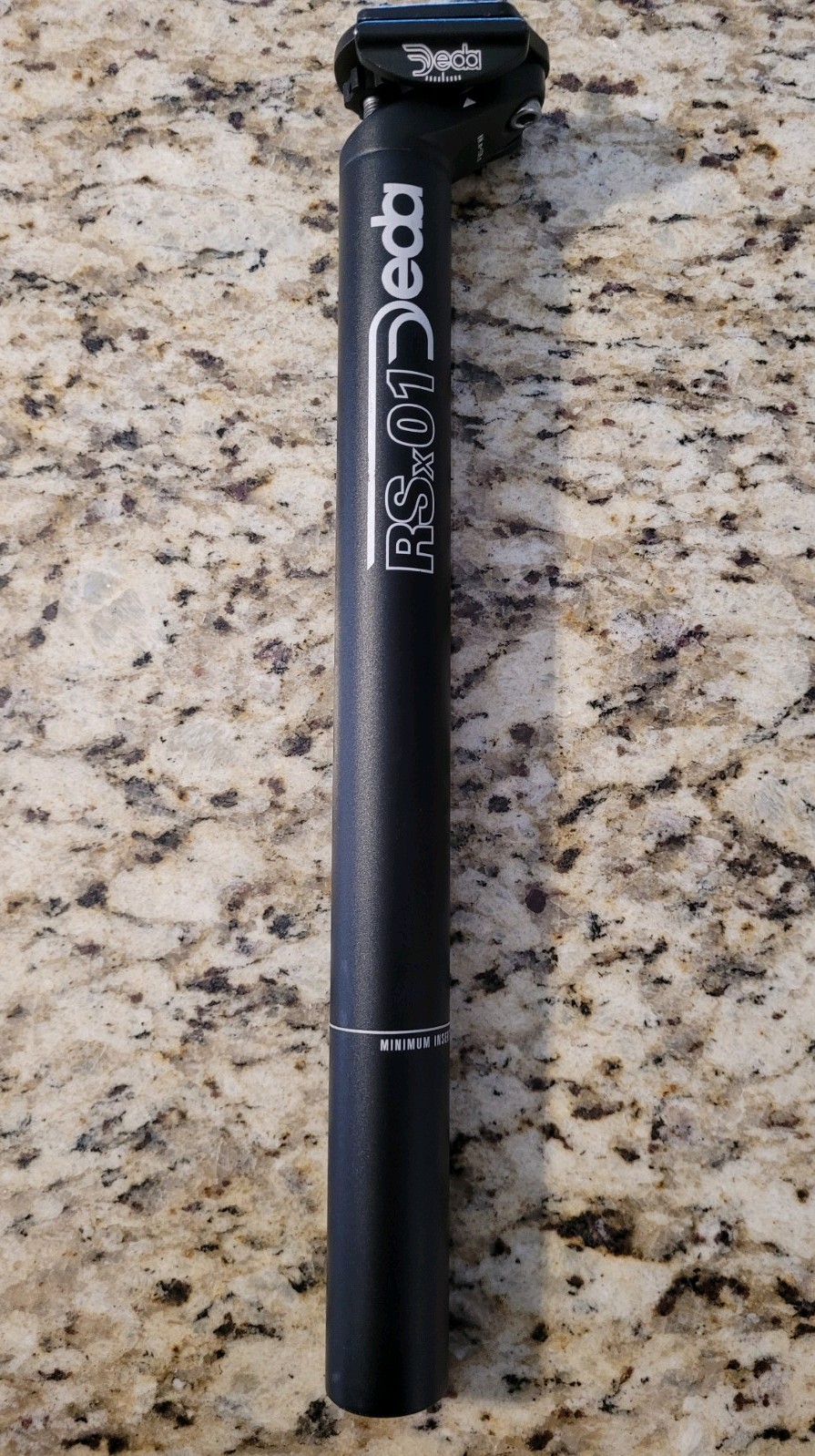 Deda Elementi RSx01 Seat Post 31.6mm x 350mm Long Black Aluminum