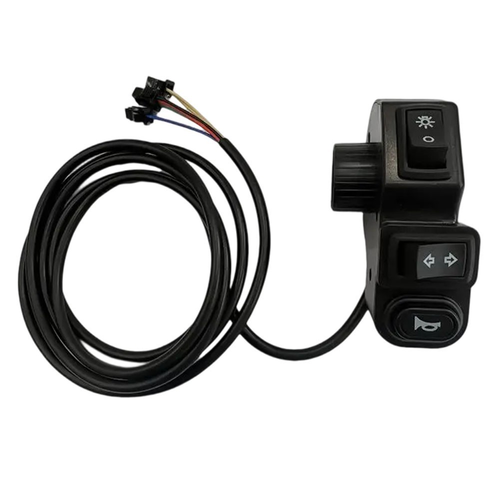 Ebikes Light Control Button with Turn Signal and For horn Functionality