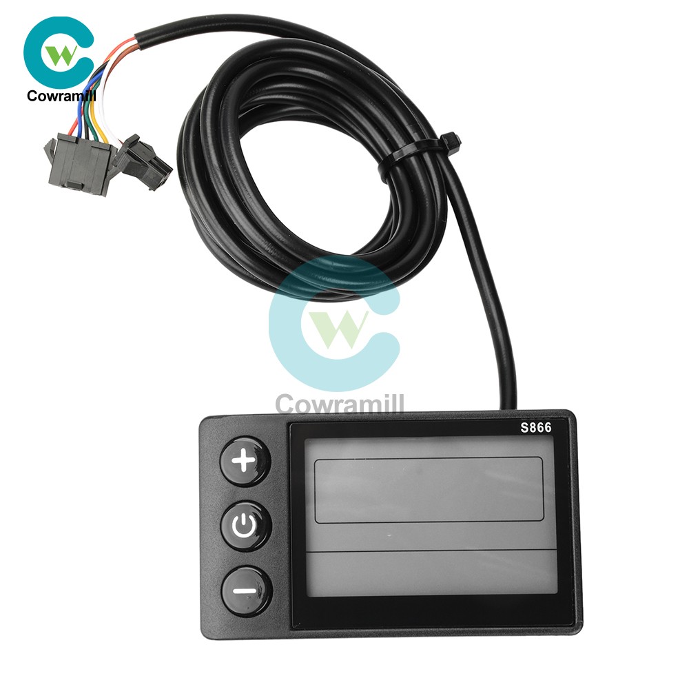 36V 48V 64V 30A Sine Wave Brushless Motor Controller 750W-1500W Drive S866 Gauge
