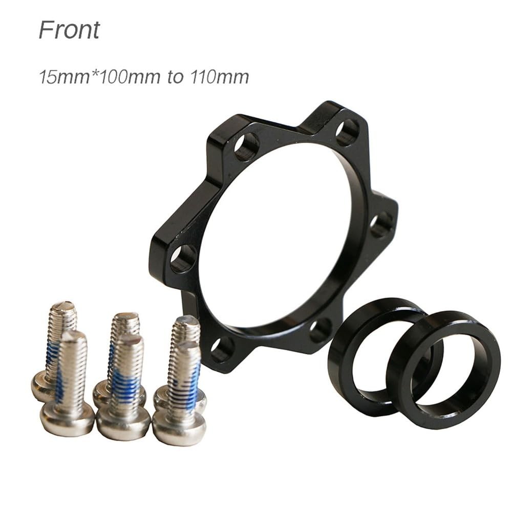 ‌Front Bike Boost Hub Conversion Adapter 100x15mm to 110x15mm Aluminum Alloy …
