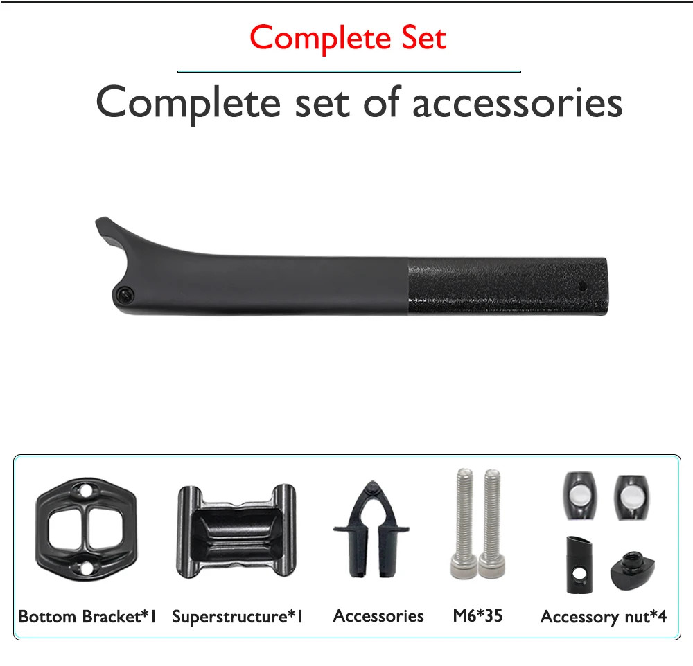 Carbon Fiber Seatpost Ultralight Road Bike Seatpost Matte 300mm/380mm 0mm Offset