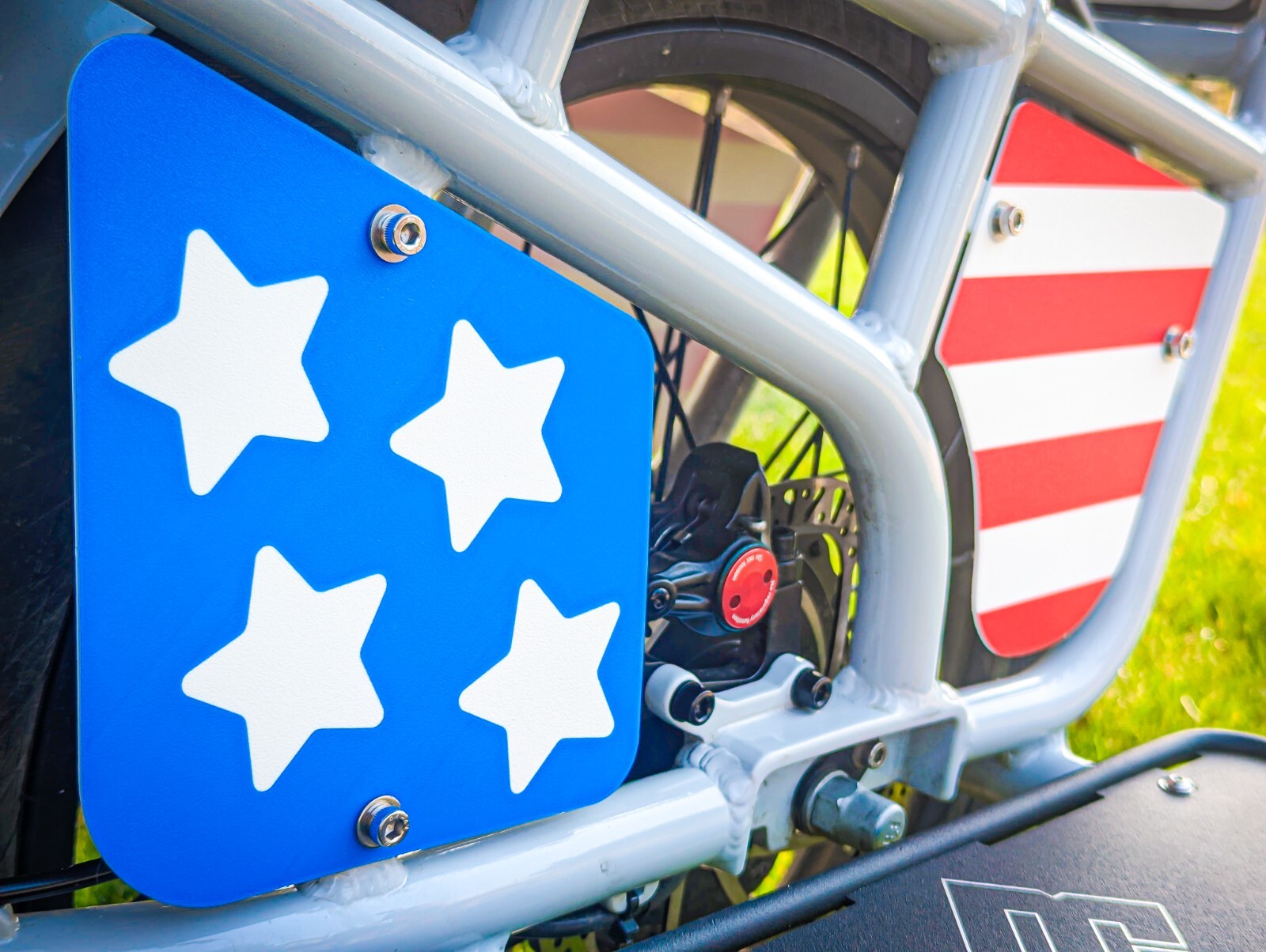 American Flag Panels for Lectric Xpedition eBike (4 Pieces, Left and Right Side)