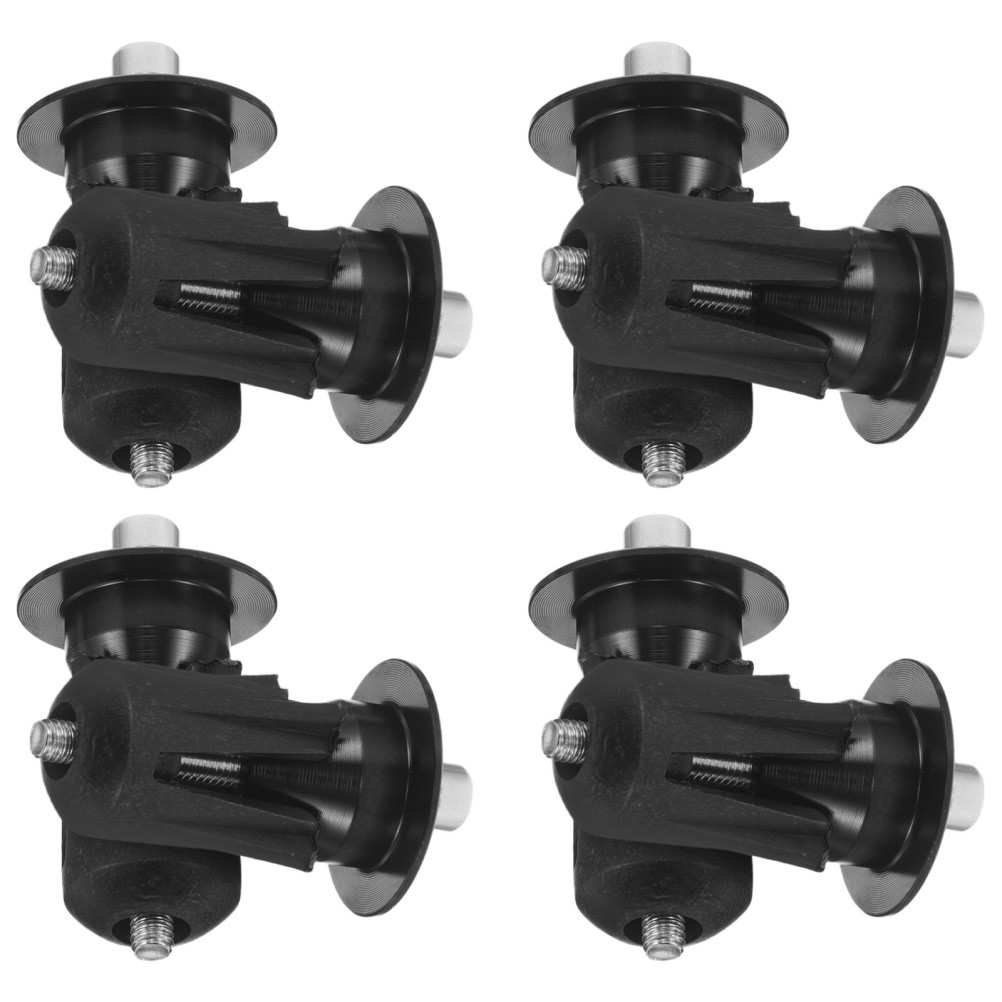 4 Pairs Bicycle Handlebar End Caps Aluminum Alloys Bike Handlebars