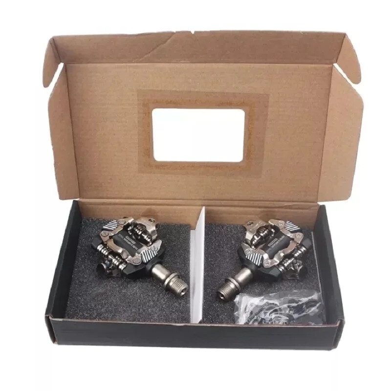 MTB Bicycle Self-locking Double-sided Snap-on Pedals Cleat Footrest Clip