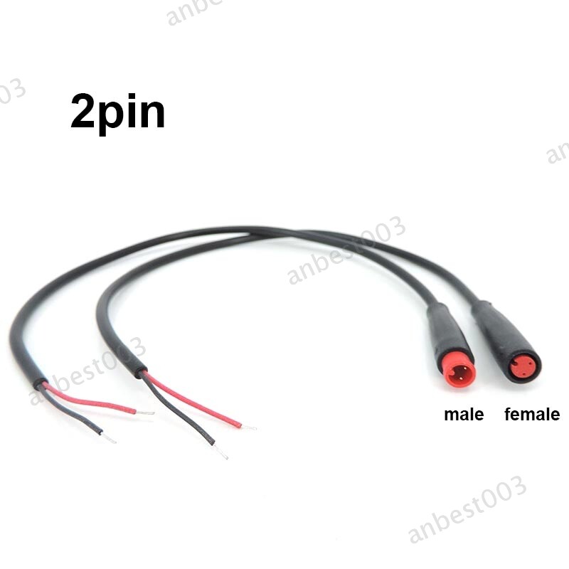6mm M6 2 3 4 5 6 pin Julet ebike Plug Connector Signal Bicycle electric Cable
