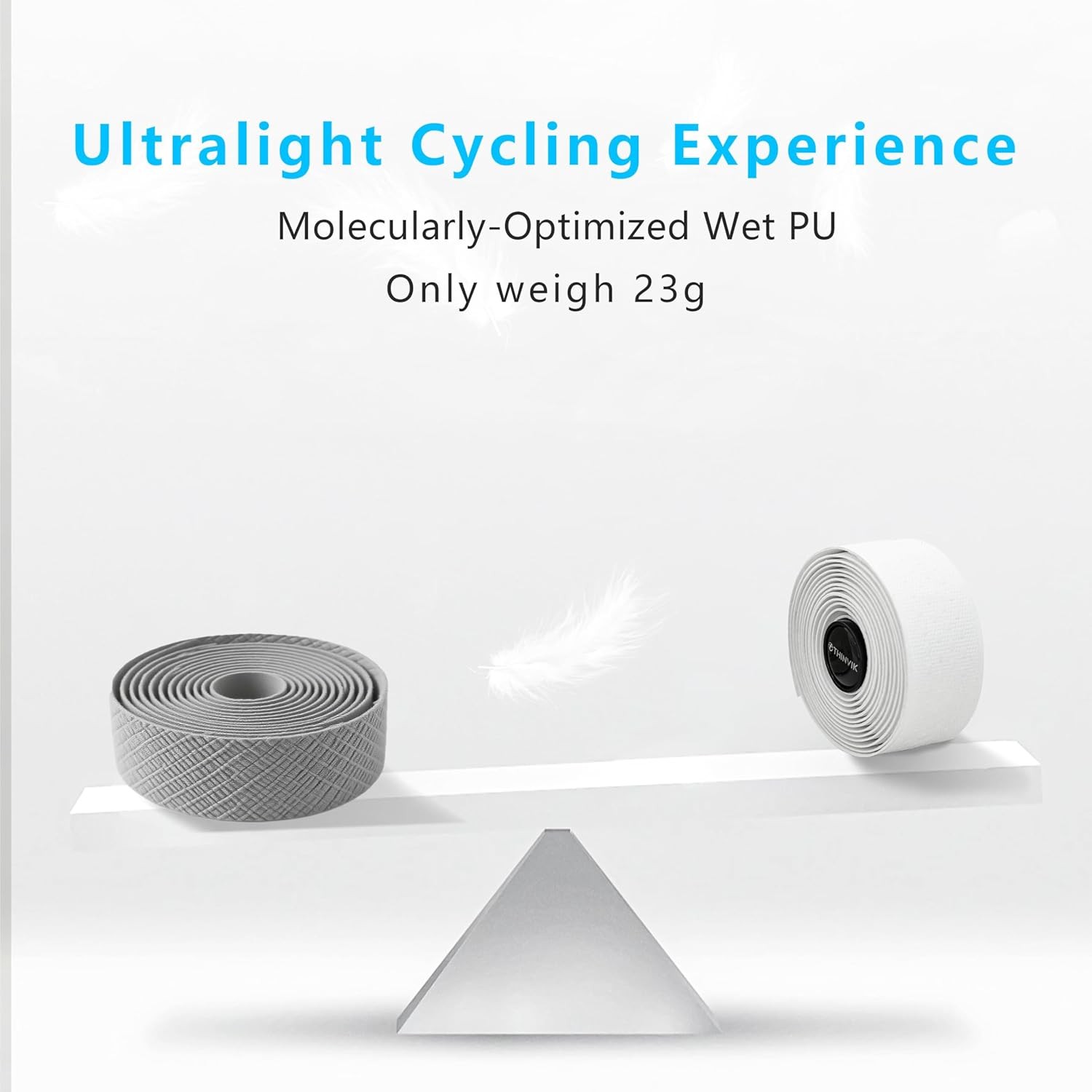 Thinvik Bike Handlebar Tape, Ultra-Light EVA+PU Bicycle Bar Tape, Anti-Slip Bar