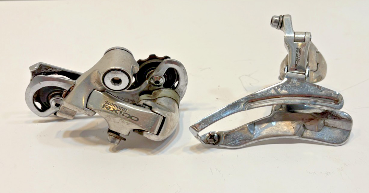 Shimano RX100 FC-A550 170mm 52/42 Crankset A550 Brakes A551 & A553 Derailleurs
