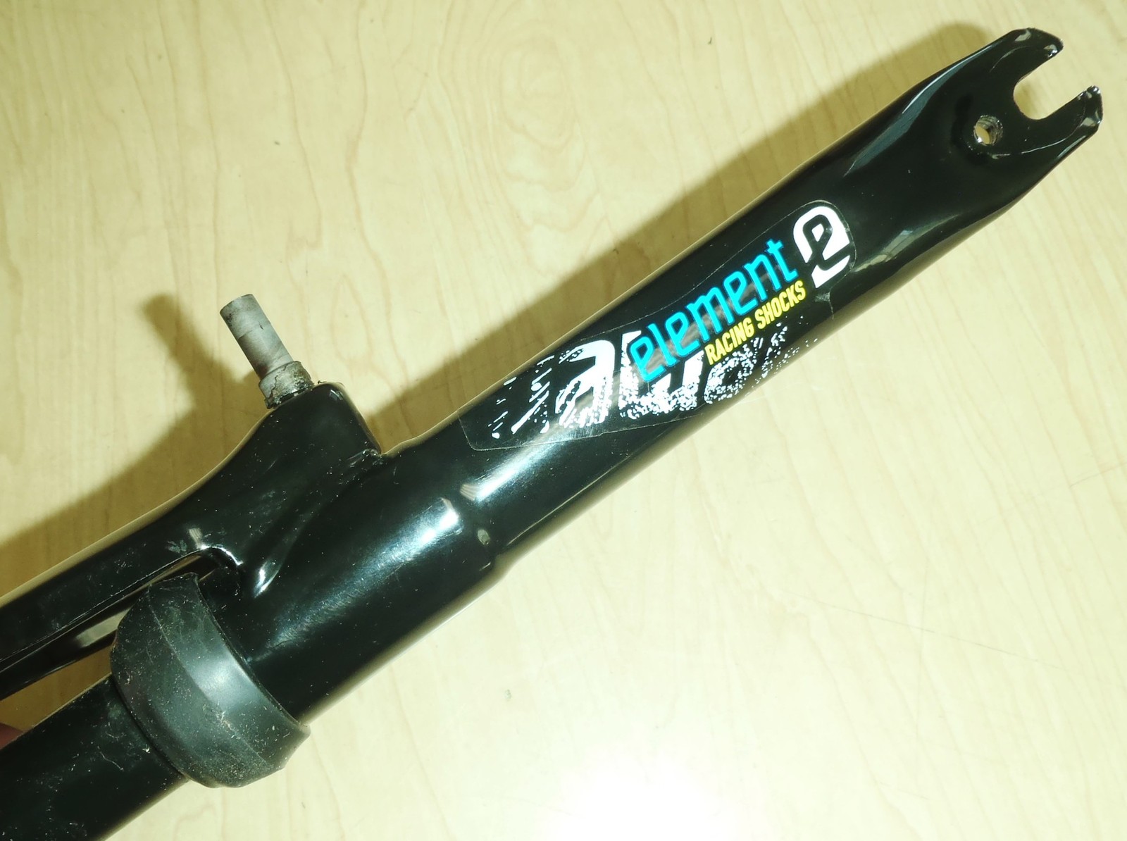 BLACK 20″ ELEMENT RACING SHOCKS BICYCLE SUSPENSION FORK BIKE PARTS 298-1