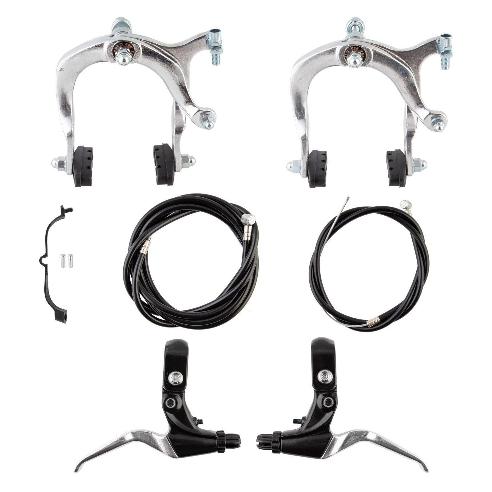 Sunlite MX Side Pull Brake Set, 69-96mm Reach, Silver