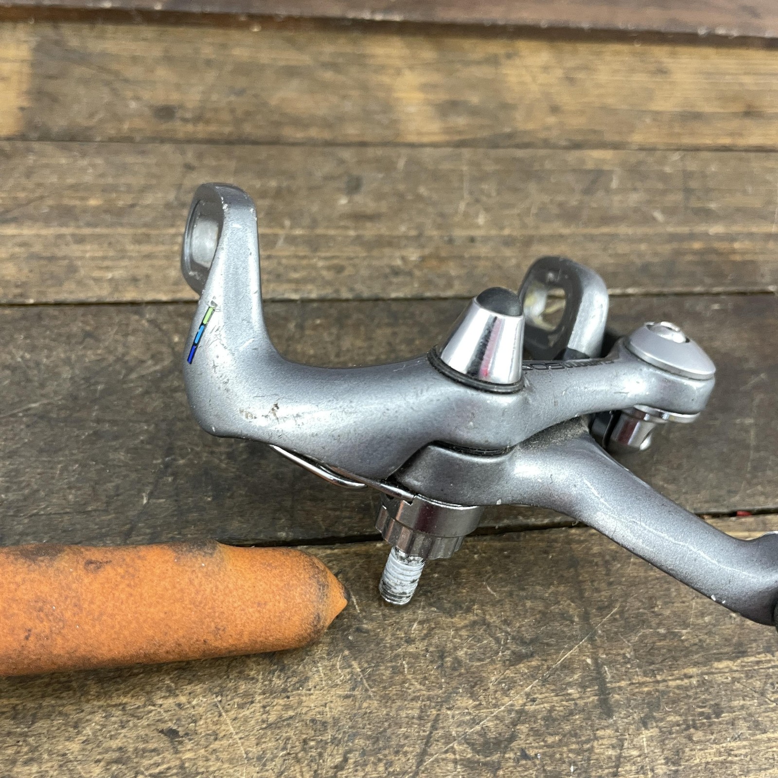 Vintage Shimano 600 Ultegra BR-6400 SLR Caliper REAR Brake 49mm Japan Tricolor