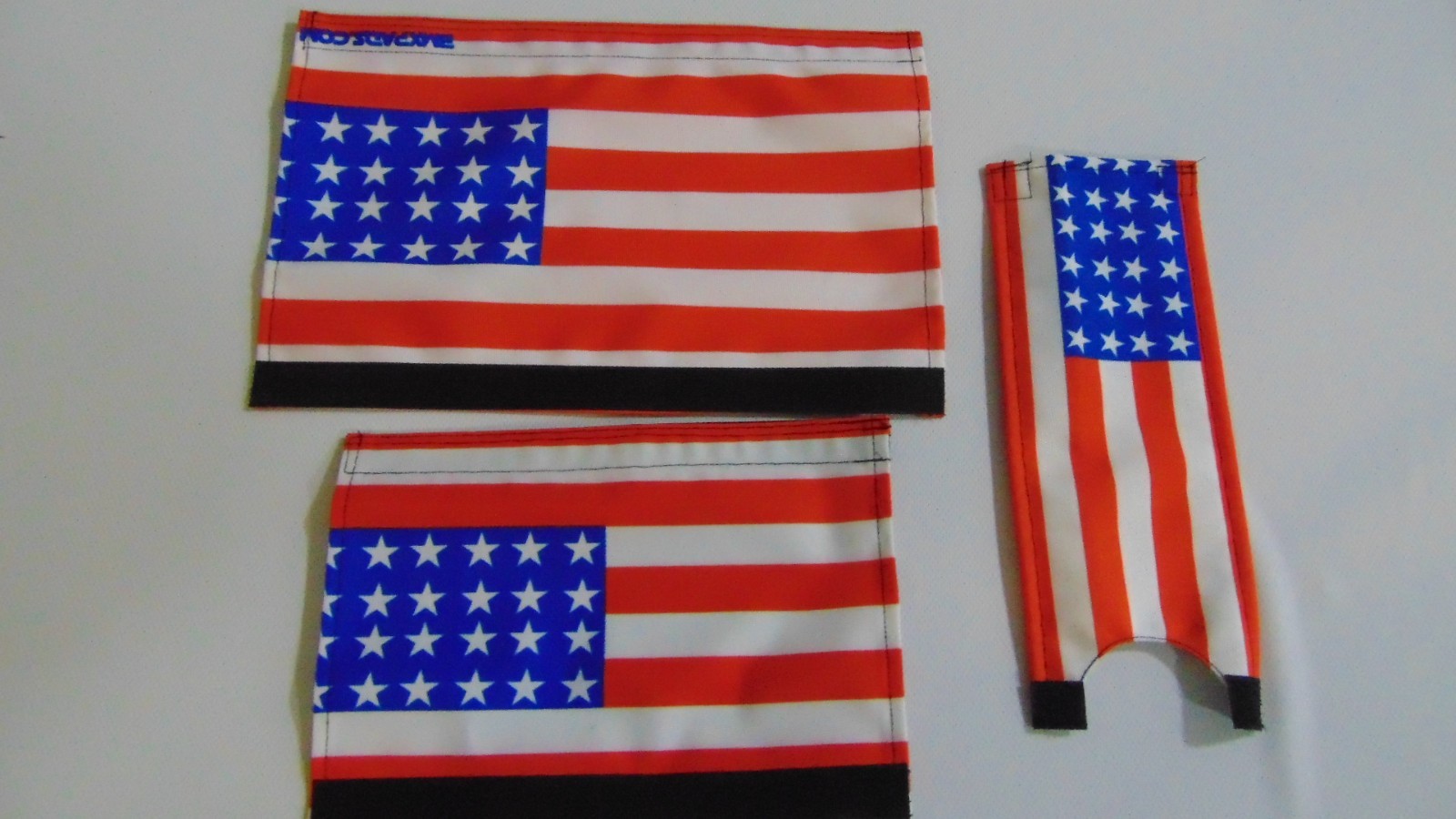 USA FLAG OLD SCHOOL CLASSIC BIKE BMX PAD SET STEM HANDLEBAR TOP TUBE PADS FLAG