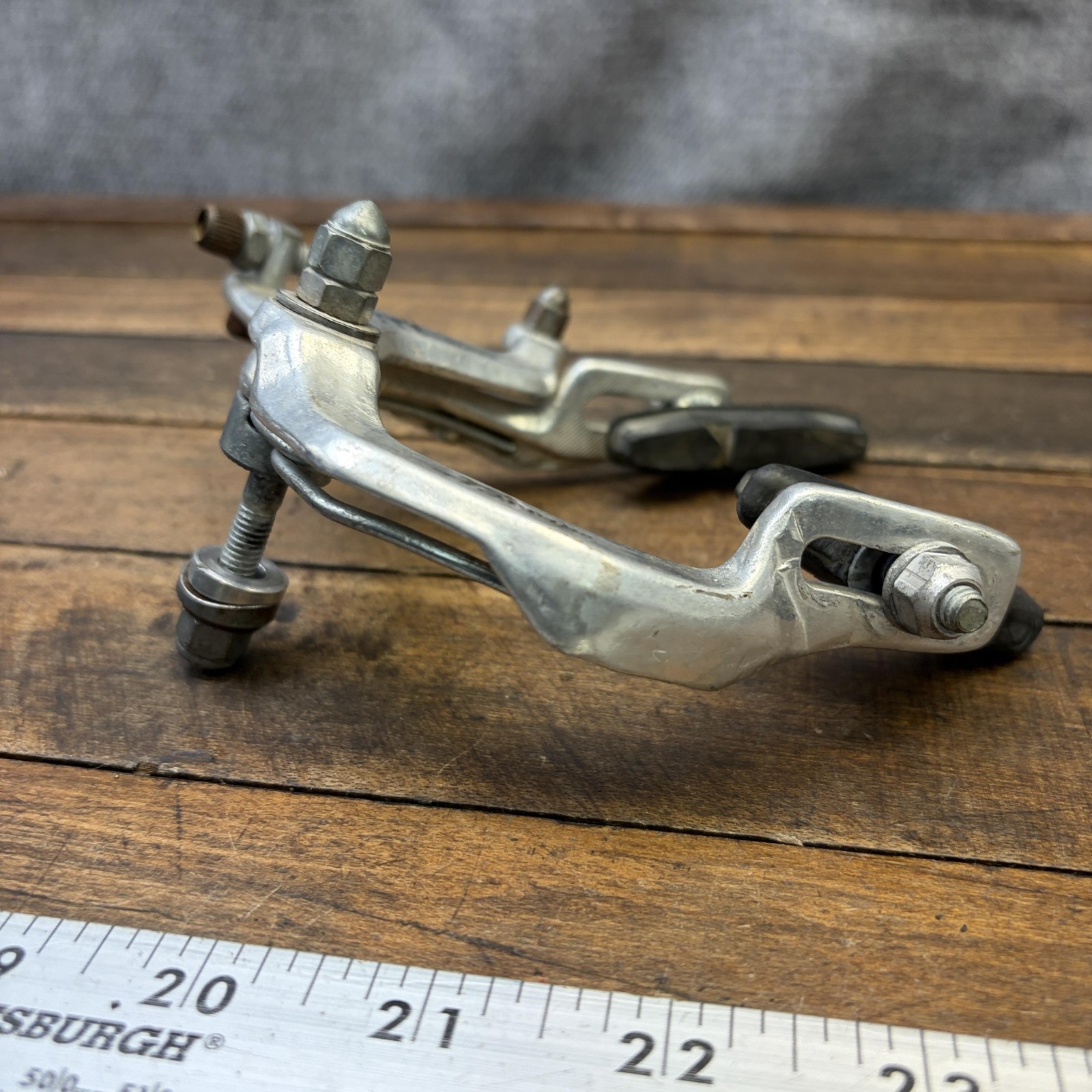 Vintage Odyssey 1999 BMX Caliper Brake 1985 Bear Stamp Silver Old School USA Bik
