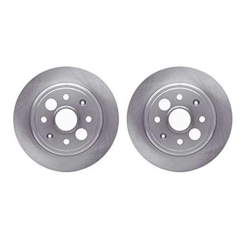 Rear Brake Rotors Fits 1986-1989 Acura Integra| Blank Disc Brake Rotors| 9.4″