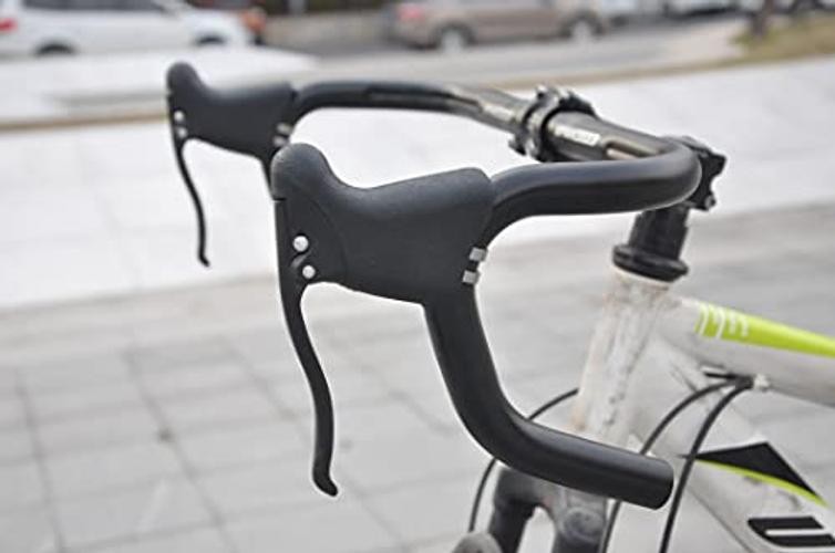 Road Bicycle Fixie Bike Drop Handlebar Brake Levers Set Time Trial Ergo Black