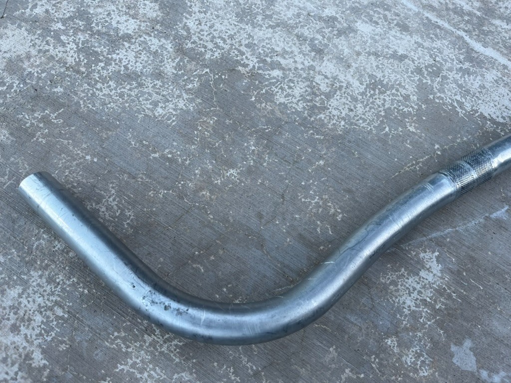 Vintage Unbranded French Porteur Alloy Handlebar | 24.5×525 mm / VGC