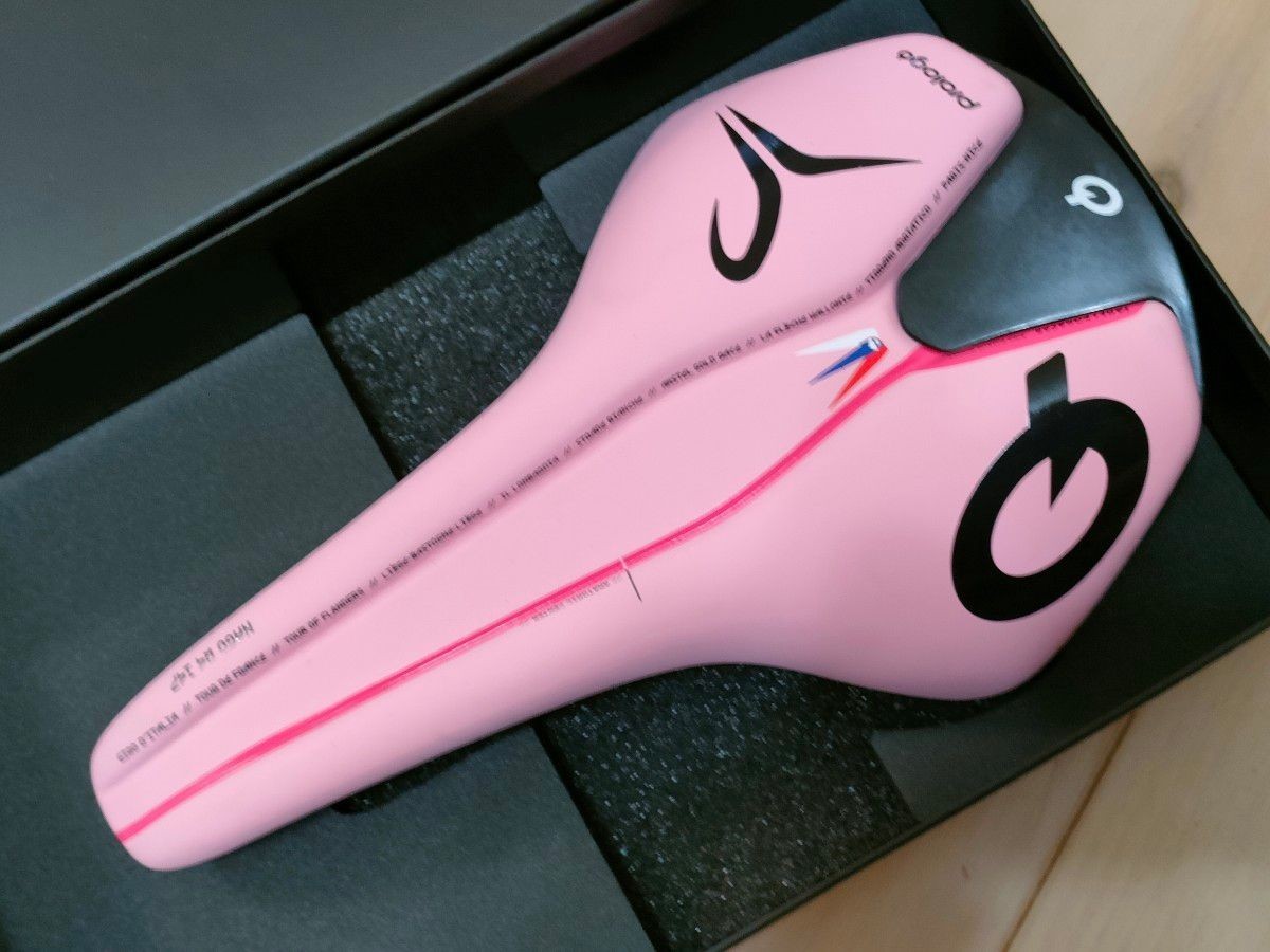 Prologo NAGO R4 NACK TADEJ POGACAR Giro 2024 Winner Saddle 245x147mm LTD