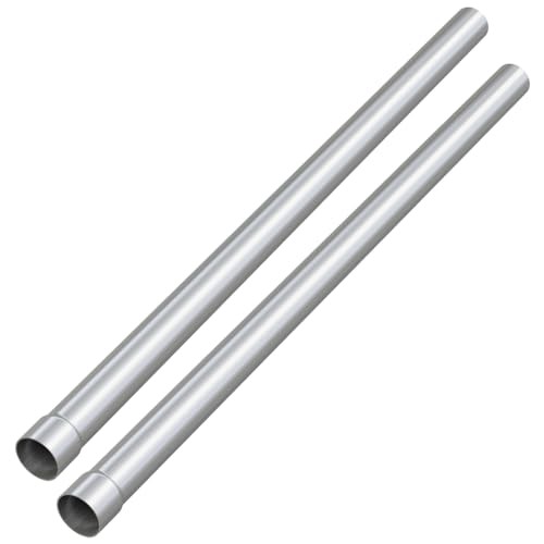 Straight Exhaust Pipe 2.5″ OD 2 Pack, Stainless Steel 48″ Long 2.5″-2 48 INCH
