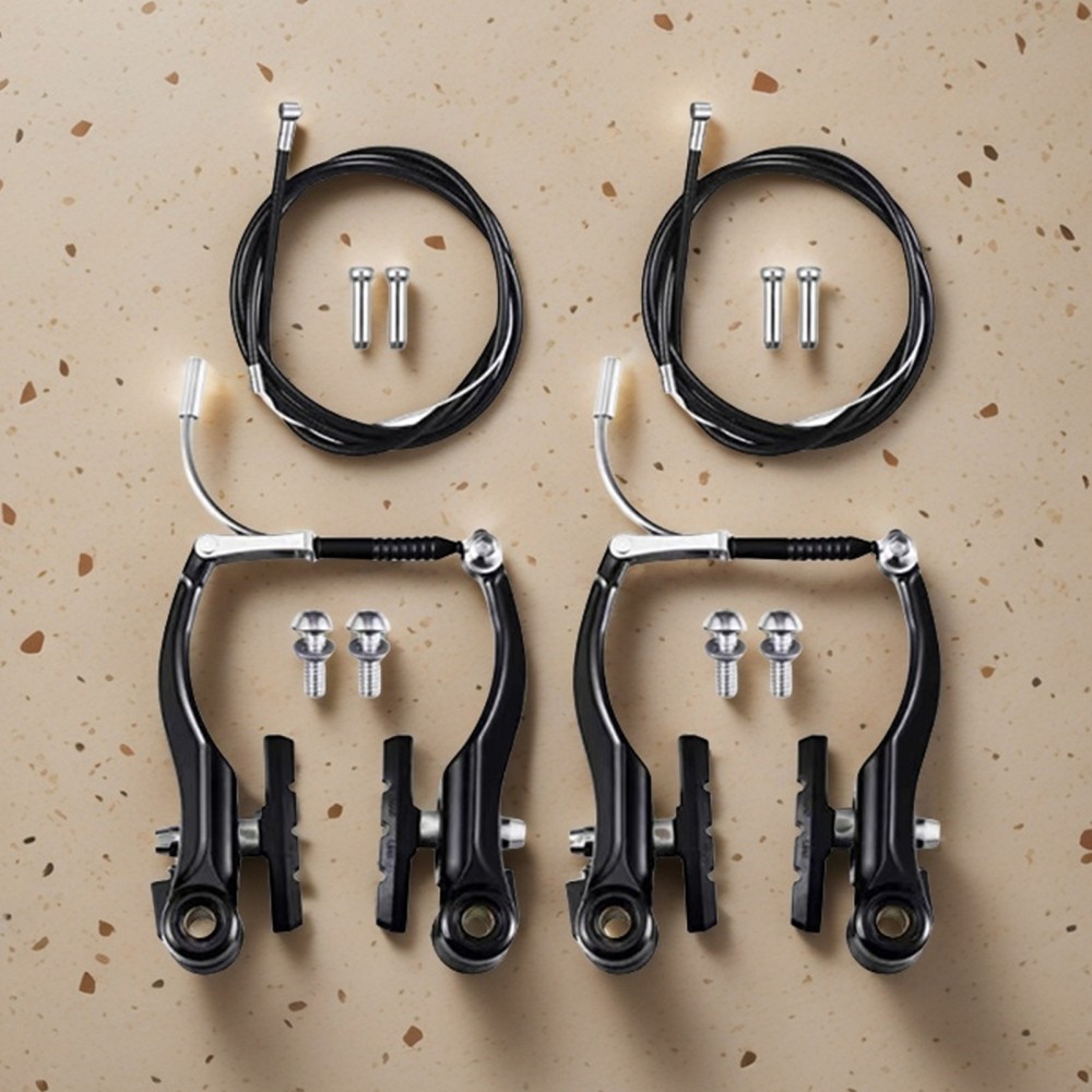 2 Pair Universal Mountain Bike Brake Set V Brake for Front & Rear Bike MTB Brake