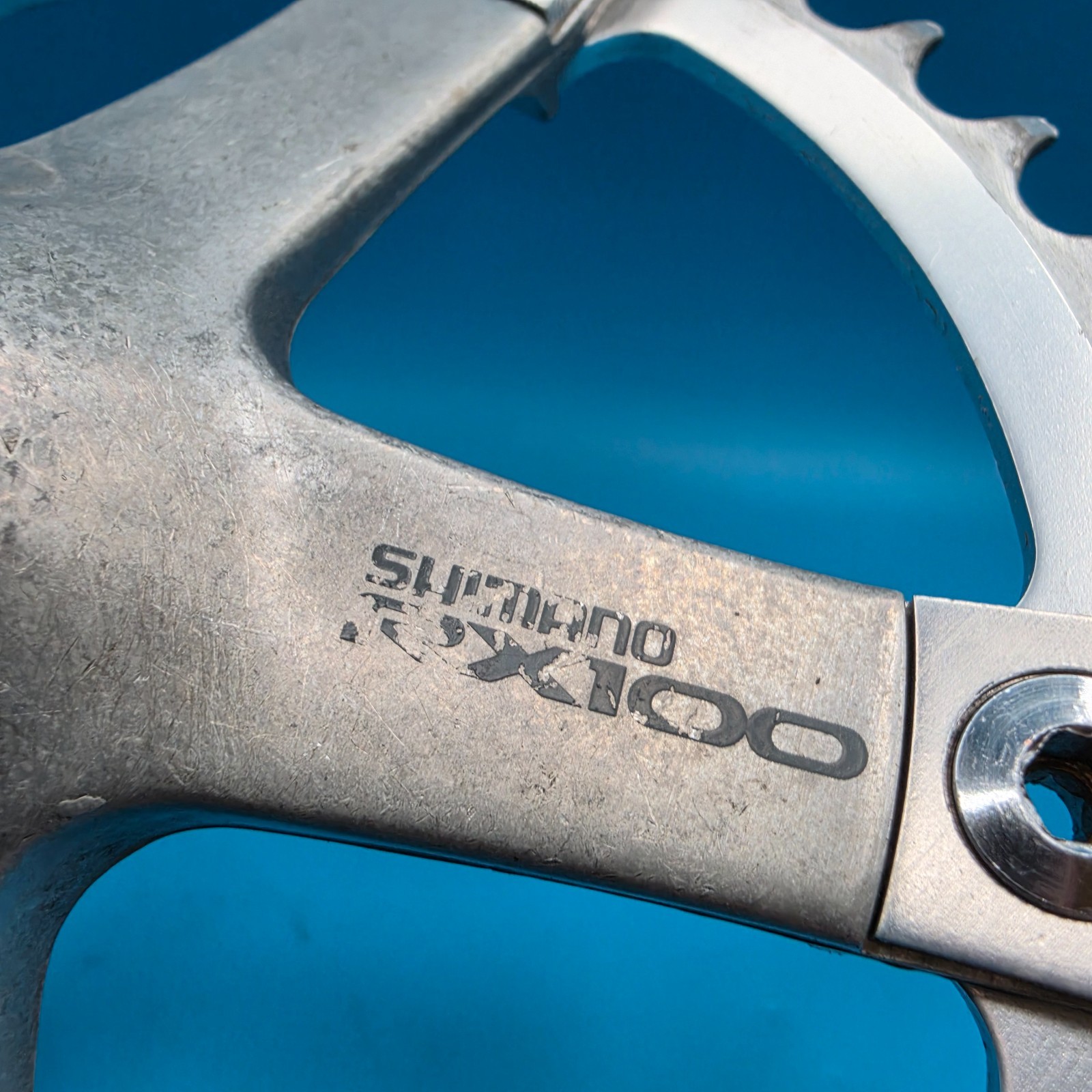 Shimano RX100 FC-A550 Double Square Taper Crankset 170mm 52/40t 130 BCD g6