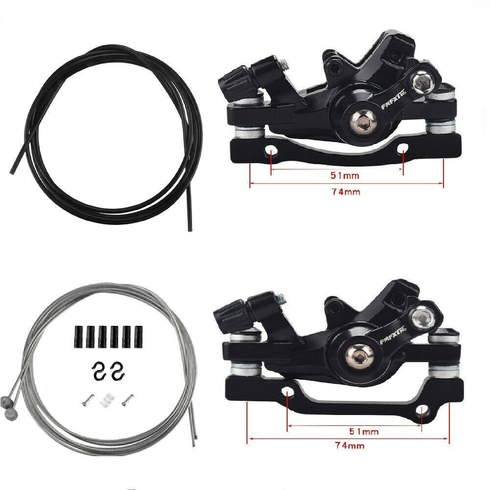 Mechanical Disc Brake Caliper 160/140mm 180/160mm For Mountain Bike Folding Bike