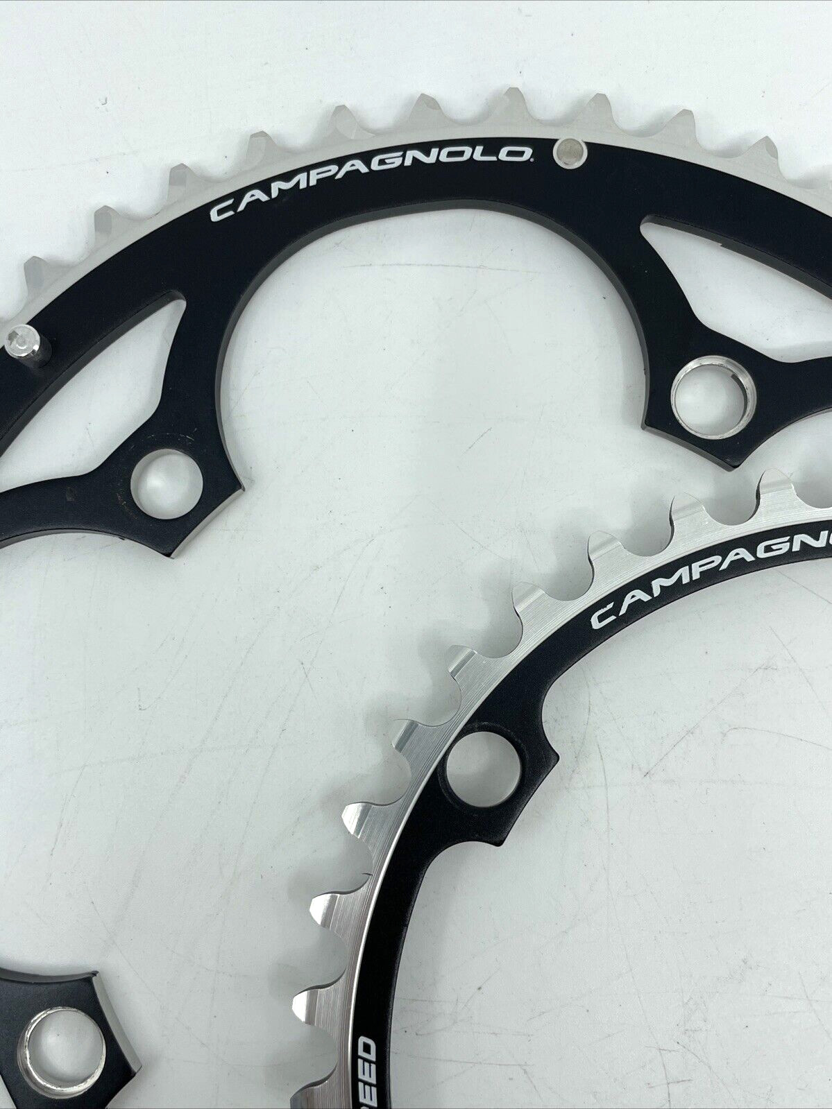 Campagnolo 10-Speed MPS 5-arm 135mm BCD 52/39-tooth Chainring Set 2 Chain Rings