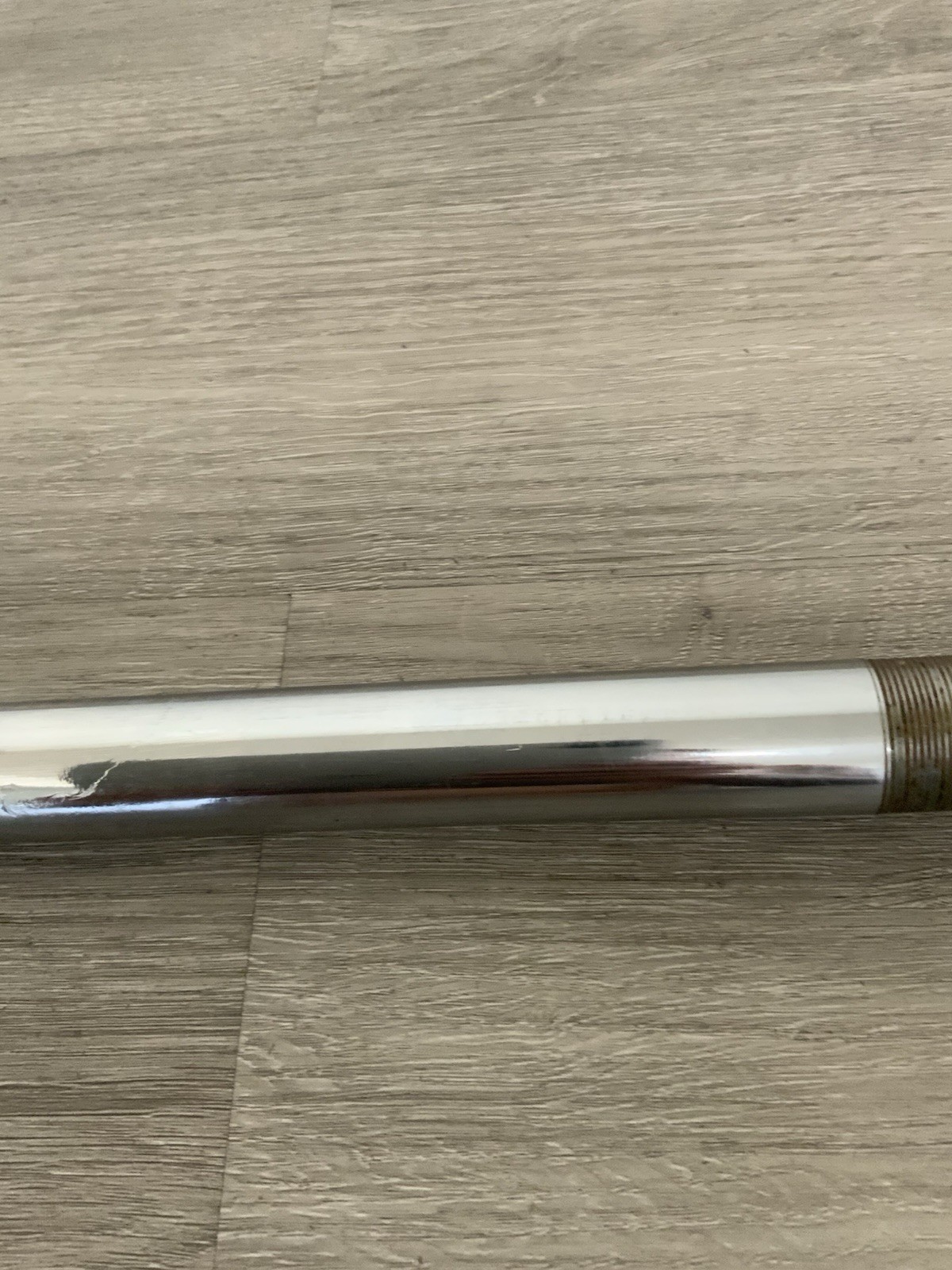 MERCIER FORK 700C ONE-INCH THREADED 225 MM STEERER BSA THREADS CHROME