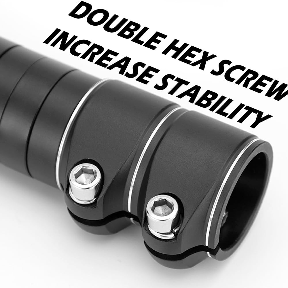 Bike Stem Riser – 3 Pack – Adjustable Height Bike Fork Stem Mulitple Standard