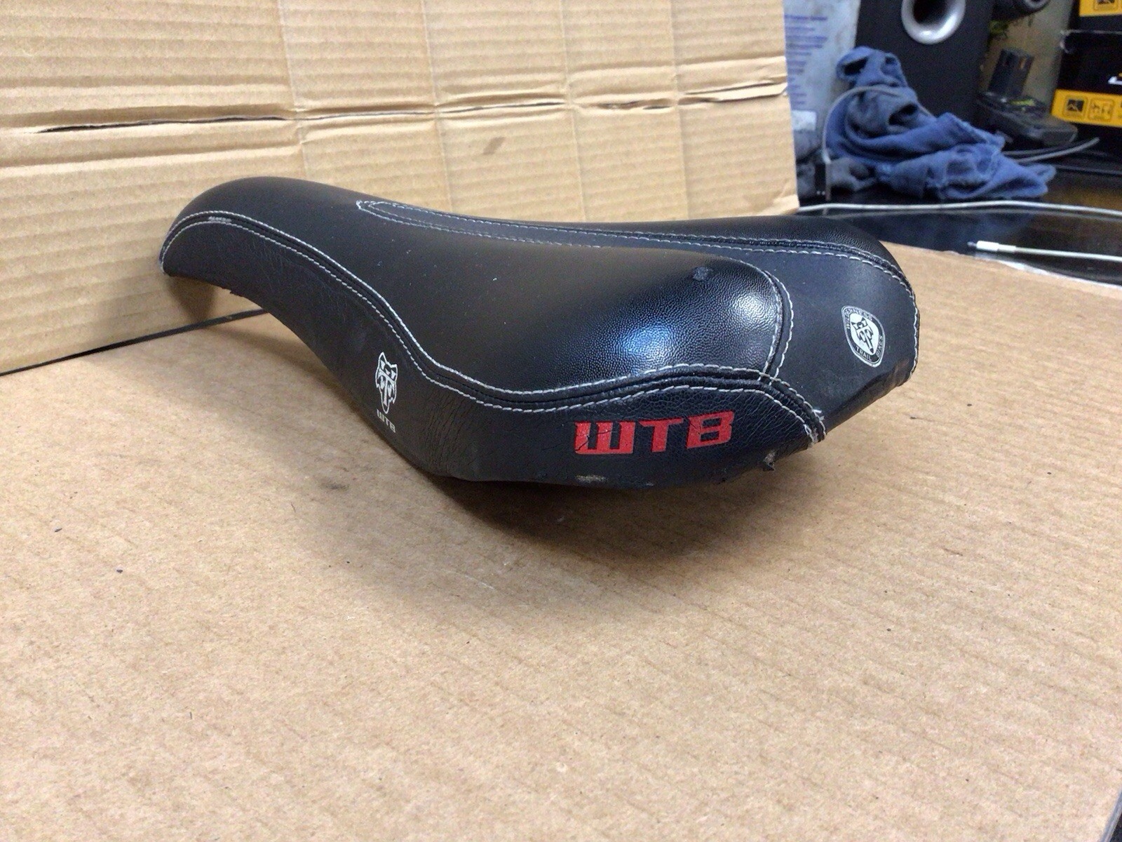 WTB Saddle Titanium Rails 145mm Wide 270mm Long 238g