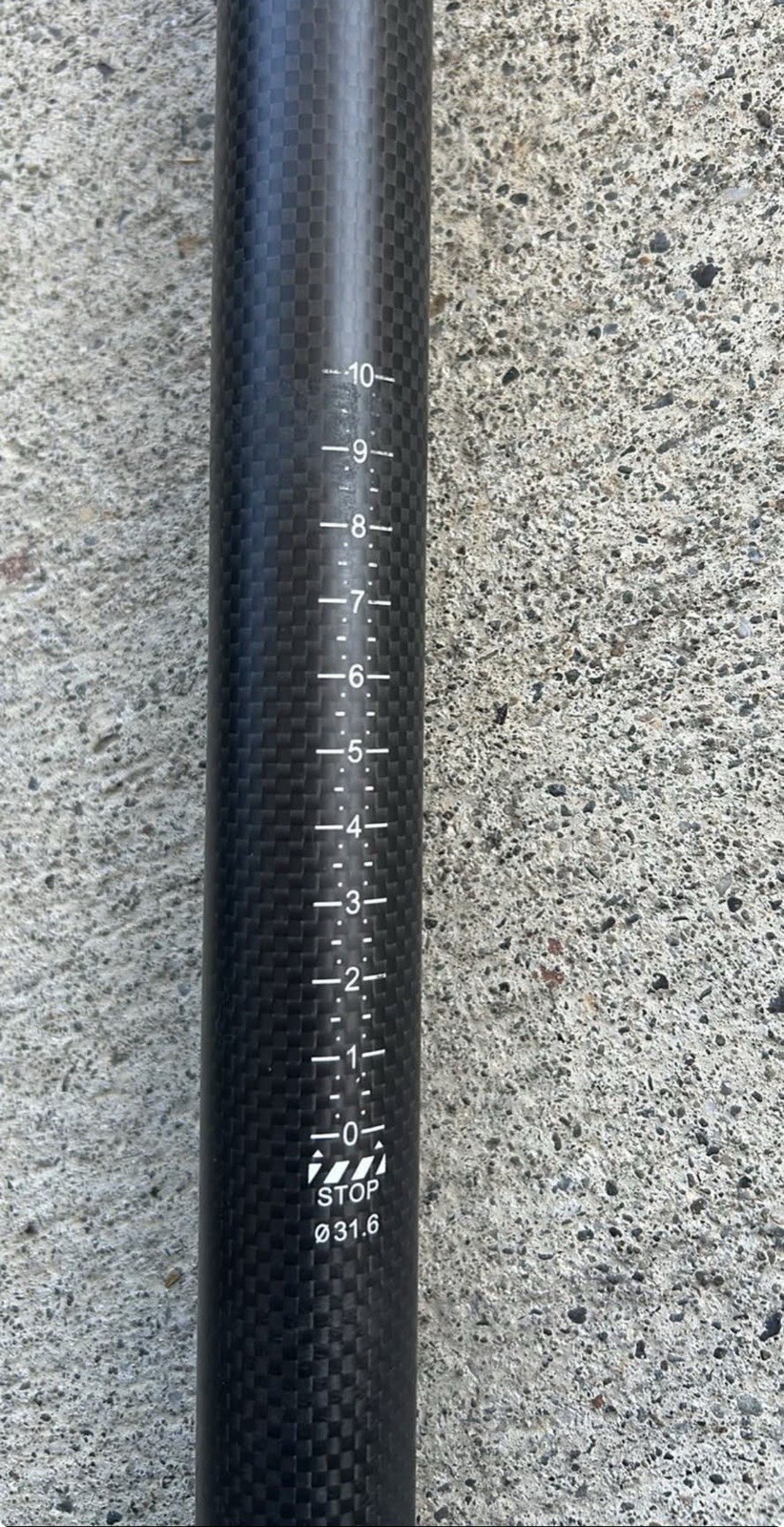Carbon Fiber Seat Post 31.6mm 3k Seatpost