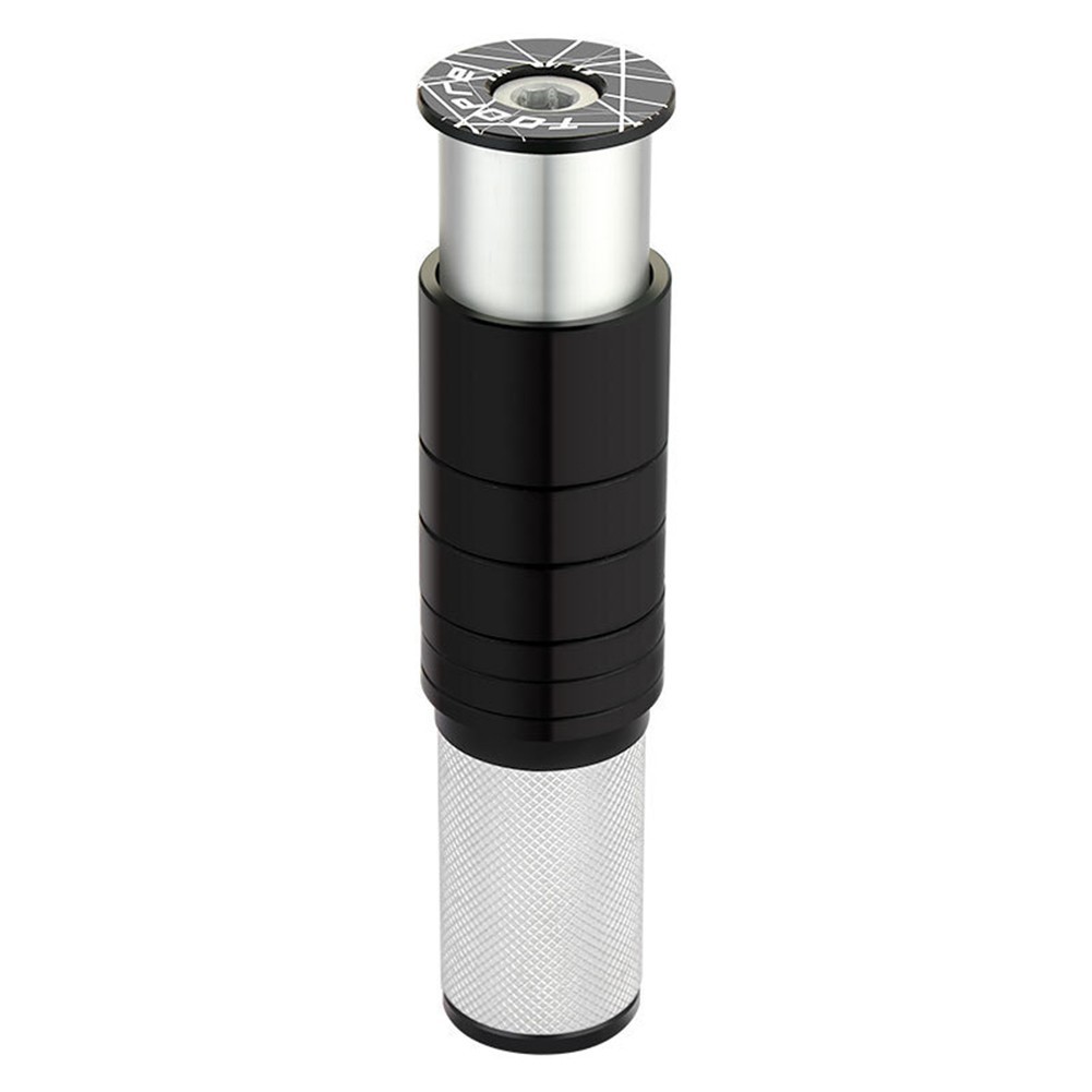 Quality Stem Extender Accessories Adapter Aluminum Alloy Bicycle Black