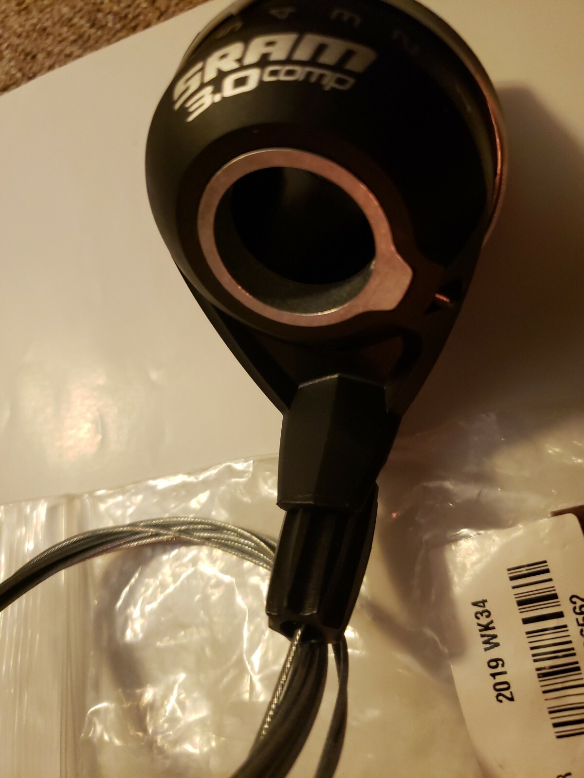 SRAM 3.0 Comp 7 Speed Bicycle Twist Shifter
