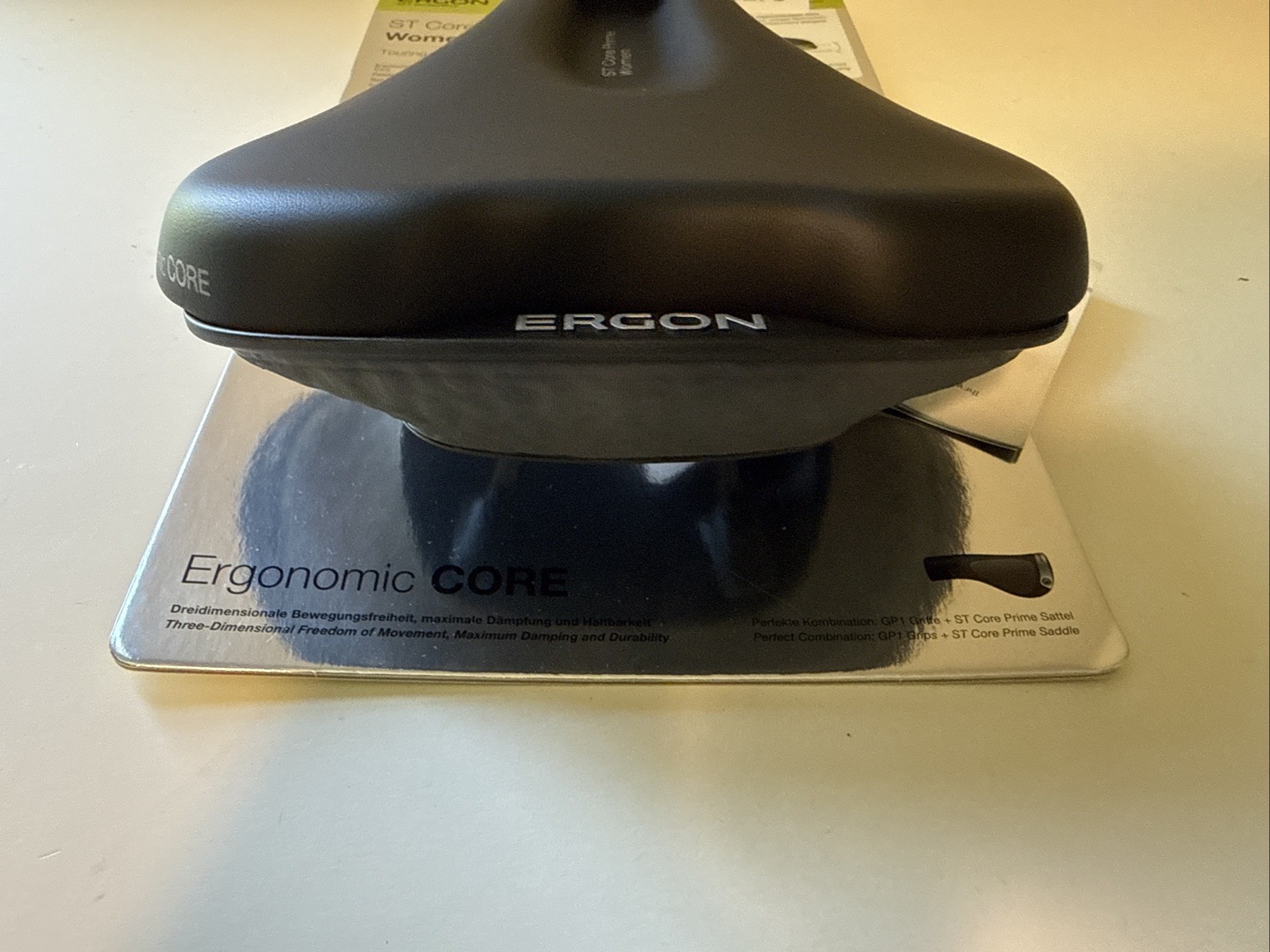 Ergon ST Core Ultra Saddle Women Black M/L