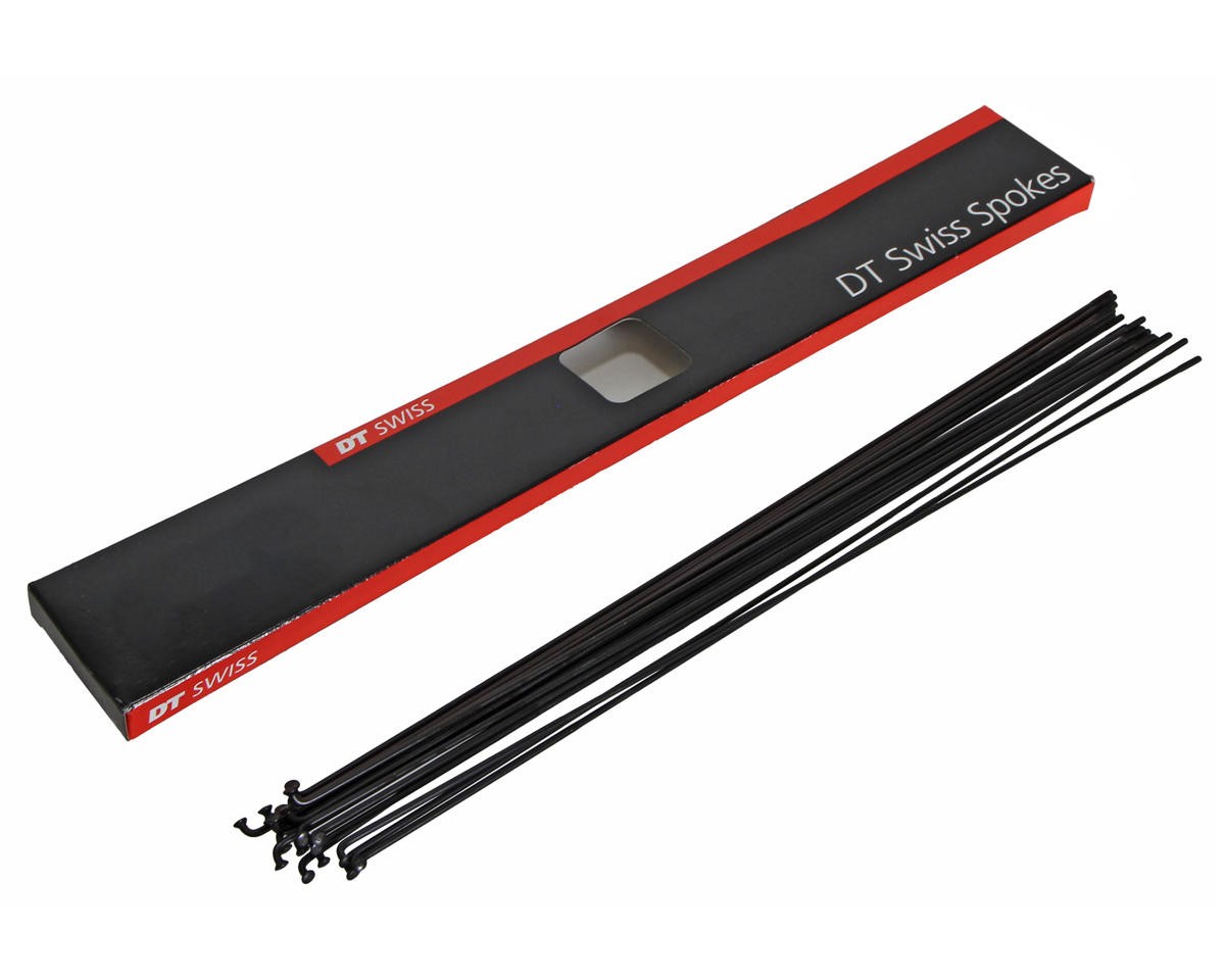 DT Swiss Competition J-Bend Spoke (Black) (2.0/1.8/2.0mm) (Box of 20)