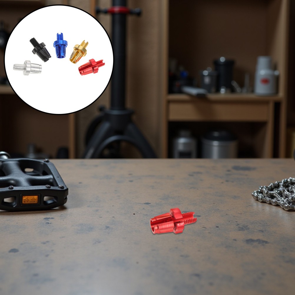 10Pcs Aluminum Alloy Bike Brake Screws Durable Brake Adjuster Bolts for Bicycle