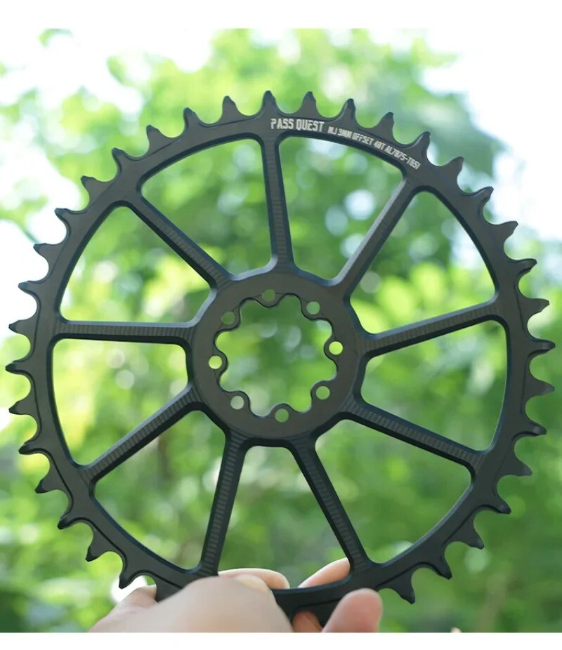 MTB Bicycle 3mm Offset Round Chainring Narrow Wide Chainring 40 42 44 46 48T