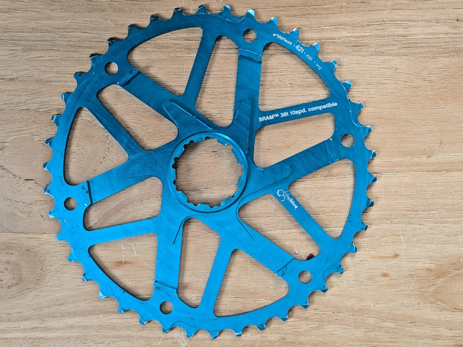 E*thirteen Extended Range 4st Cog SRAM 36t Compatible Blue 10 Speed