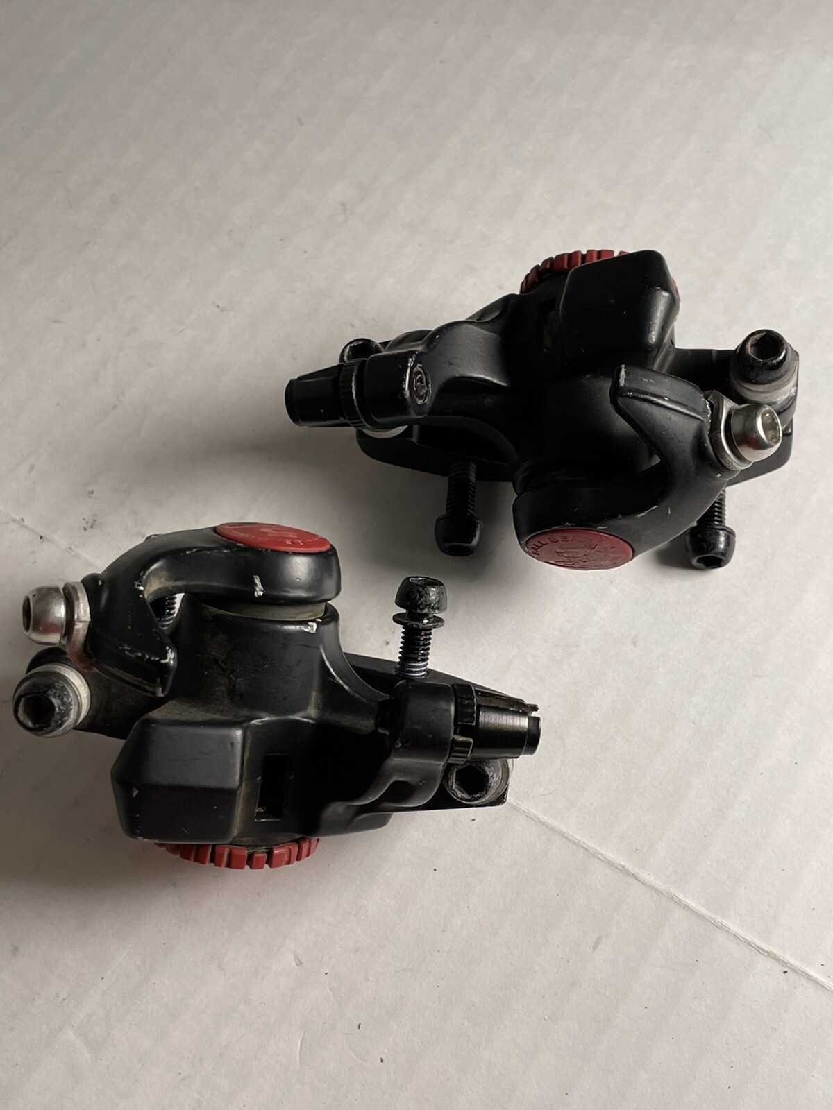 Sram Avid BB5 Mechanical Disc Brake Caliper Set W/ Mounts Black, 160mm Good Cond