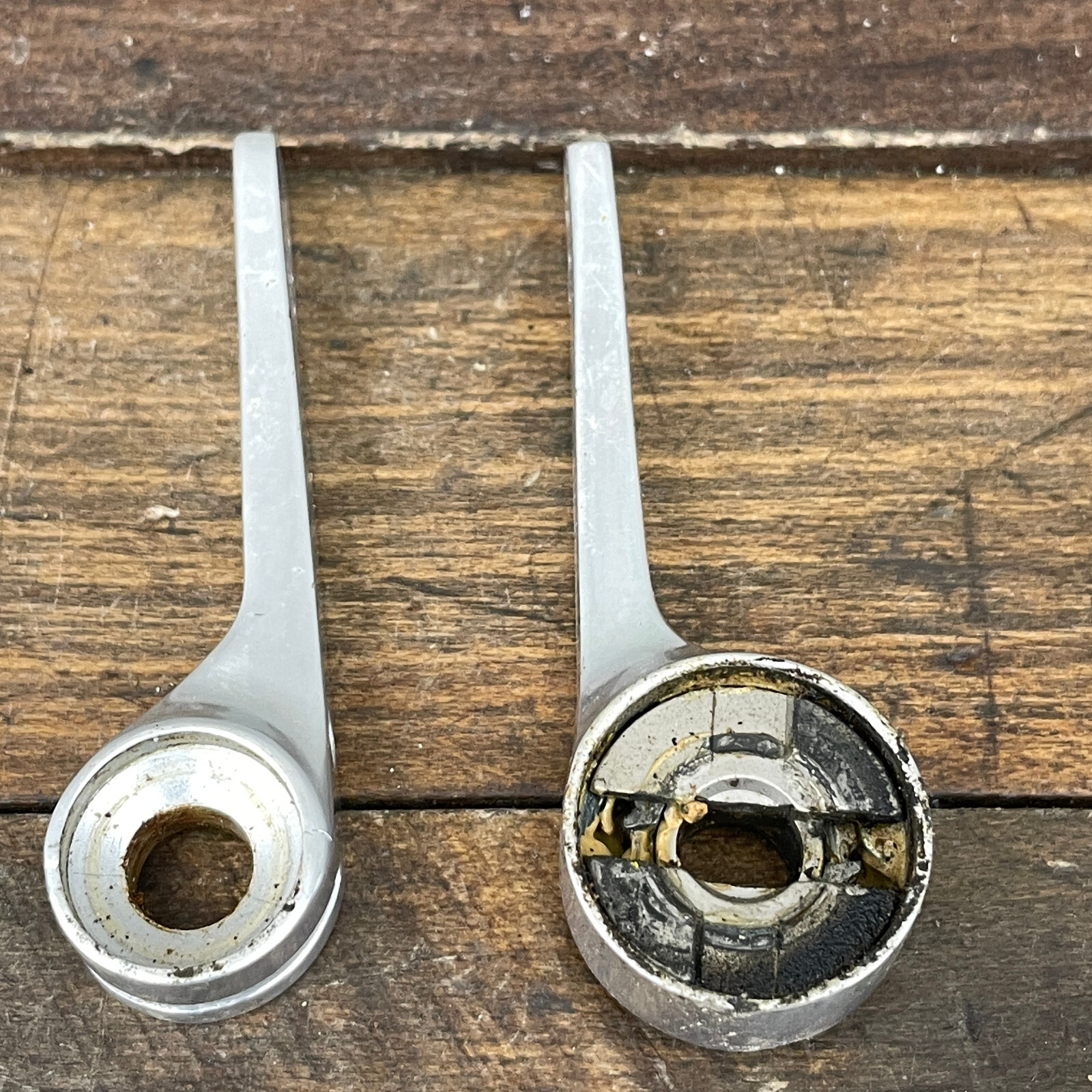 Vintage Campagnolo Syncro Shifter Set Down Tube Braze On Index Shifter Record A4