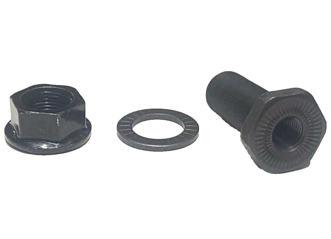 Bicycle AXLE ADAPTER converts 3/8» Axles to 14 mm dropouts New 1 Pair Black